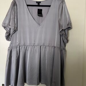 Torrid Gray Women's Top size 3